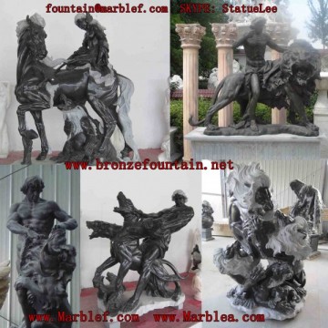 Bronze Figures Fountain