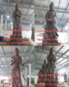 Bronze Christian Statue