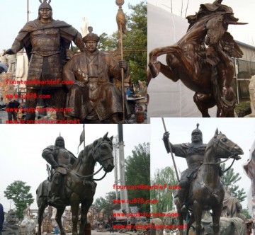 Bronze Western Statue