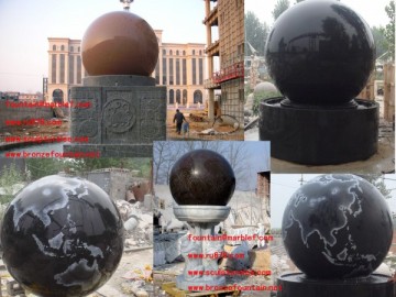 Rolling Sphere Fountain